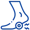 icono dolor planta del pie